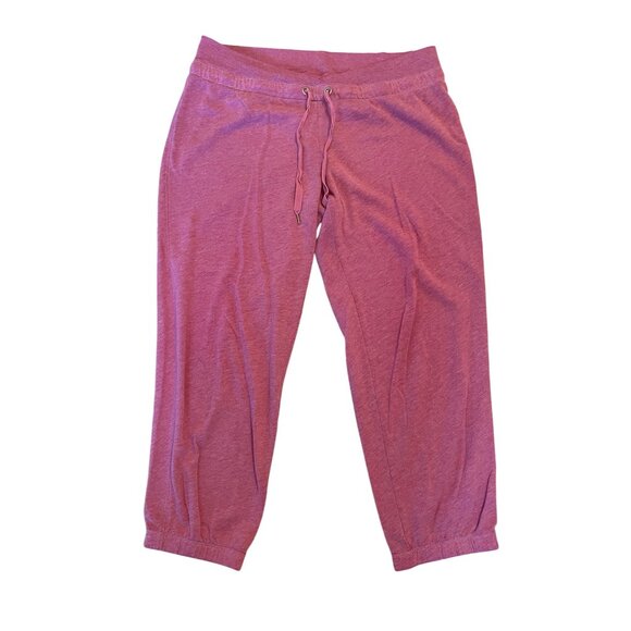 victoria's secret supermodel essentials jogger pink Large logo v waist - Picture 1 of 9